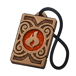 Blazamut's Talisman item icon in Palworld