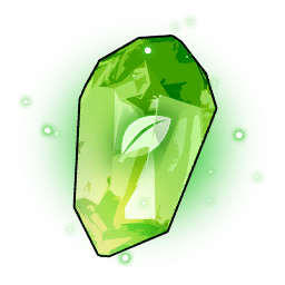 Grass Awakening Crystal item icon in Palworld