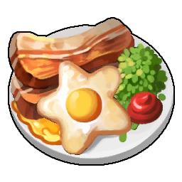 Rushoar Bacon 'n' Eggs item icon in Palworld