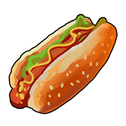 Rushoar Hot Dog item icon in Palworld