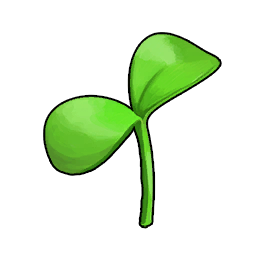 Gumoss Leaf item icon in Palworld