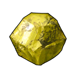 Sulfur item icon in Palworld