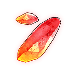 Fire Radiant Gem item icon in Palworld
