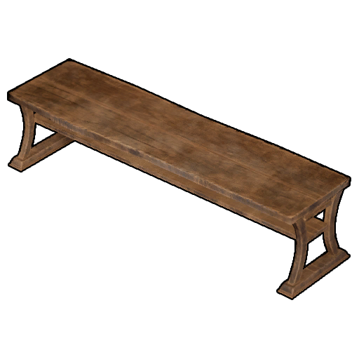 Wooden Bench structure icon in Palworld