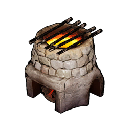Primitive Furnace structure icon in Palworld