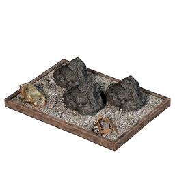 Coal Quarry structure icon in Palworld