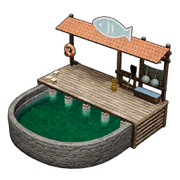 Large Fishing Pond structure icon in Palworld