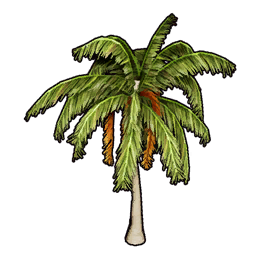 Faux Tropical Greenery A structure icon in Palworld