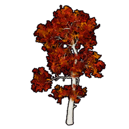 Faux Crimson Foliage C structure icon in Palworld