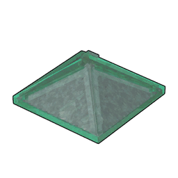 Glass Pyramid Roof structure icon in Palworld