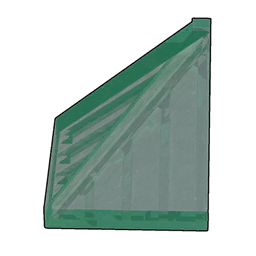 Glass Corner Roof structure icon in Palworld