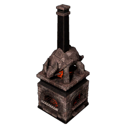 Large-Scale Stone Oven structure icon in Palworld