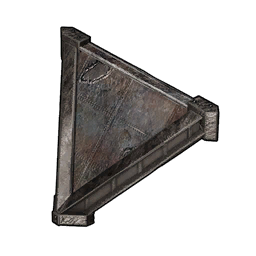 Metal Slanted Corner Roof (Inverted) structure icon in Palworld