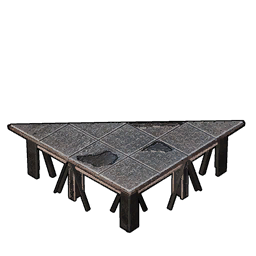 Metal Triangular Foundation structure icon in Palworld