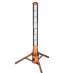 Large Mounted Lamp structure icon in Palworld