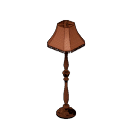 Antique Brown Floor Lamp structure icon in Palworld