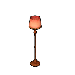Antique Red Floor Lamp structure icon in Palworld
