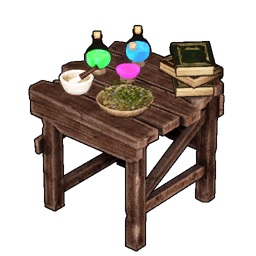 Medieval Medicine Workbench structure icon in Palworld