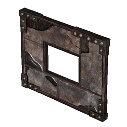 Metal Wall and Window structure icon in Palworld