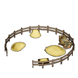 Ranch structure icon in Palworld