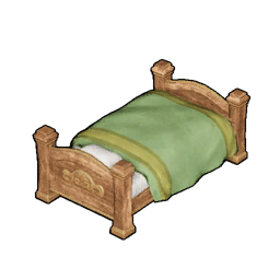 Fine Bed structure icon in Palworld