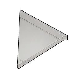 Clean Slanted Corner Roof (Inverted) structure icon in Palworld