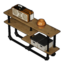 Iron Wall Shelf structure icon in Palworld