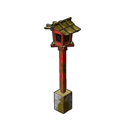 Red Wooden Lantern structure icon in Palworld