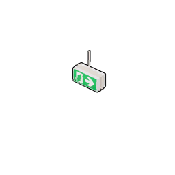 Emergency Exit Ceiling Sign structure icon in Palworld