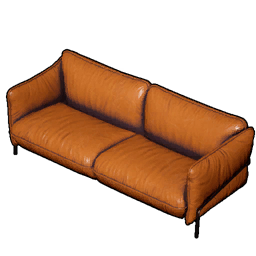 Leather Couch structure icon in Palworld