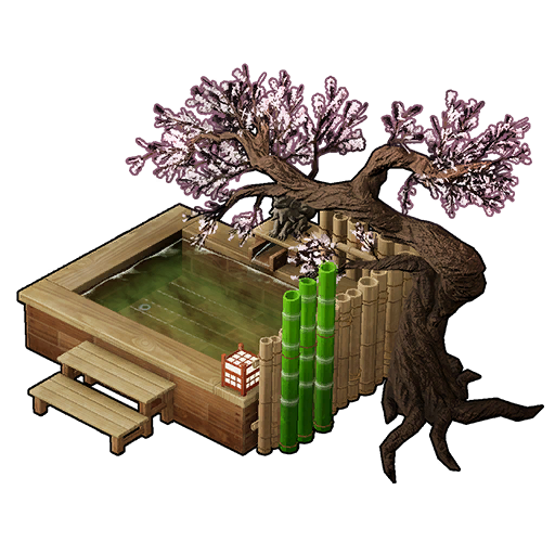 Japanese-Style Hot Spring structure icon in Palworld