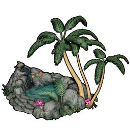High Quality Hot Spring structure icon in Palworld