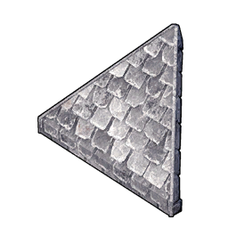 Stone Slanted Triangular Roof structure icon in Palworld