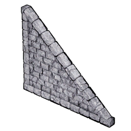 Stone Triangular Wall structure icon in Palworld