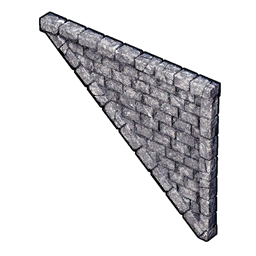 Stone Triangular Wall (Inverted) structure icon in Palworld