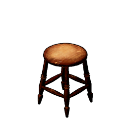 Antique Stool structure icon in Palworld