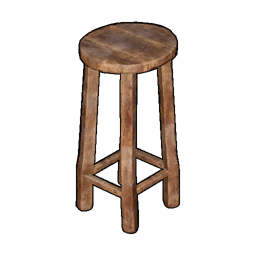 Wooden Bar Stool structure icon in Palworld