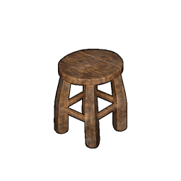 Wooden Stool structure icon in Palworld