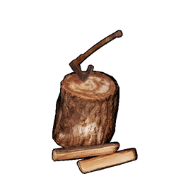 Stump and Axe structure icon in Palworld