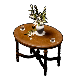 Antique Round Table structure icon in Palworld