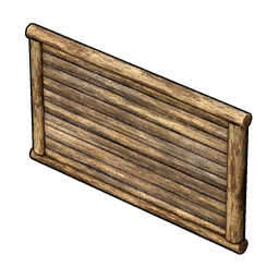 Wooden Diagonal Wall structure icon in Palworld