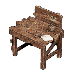 Primitive Workbench structure icon in Palworld