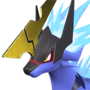 Azurmane Pal portrait in Palworld