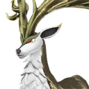 Eikthyrdeer Terra Pal portrait in Palworld