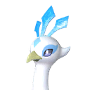 Frostplume Pal portrait in Palworld